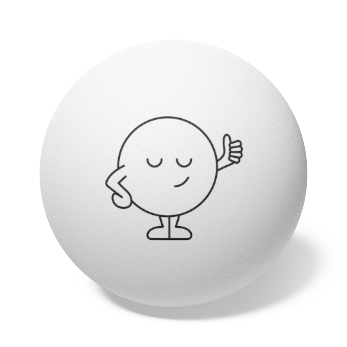 Ping Pong Balls, 6 pcs